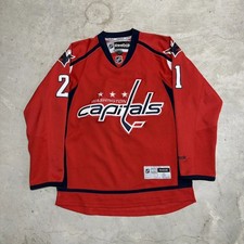 Washington Capitals Reebok Premier Jersey Mens Small Red Brooks Laich #21 NHL
