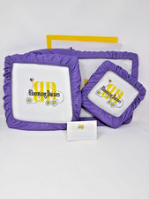 Purple w/White Dots Grime Guards - Q-Snap Frame-Cross Stitch/Needlecraft