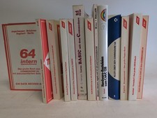 Konvolut von 13 teils seltenen Büchern zur Heimcomputer-Ära: Commodore 64, VC 20