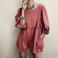 Brand new free people Comfy Romper Size M