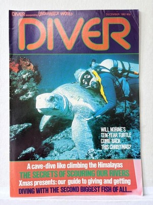 Diver Diving Magazine December 1982 A Cave Dive Like Climbing The Himalayas 230H