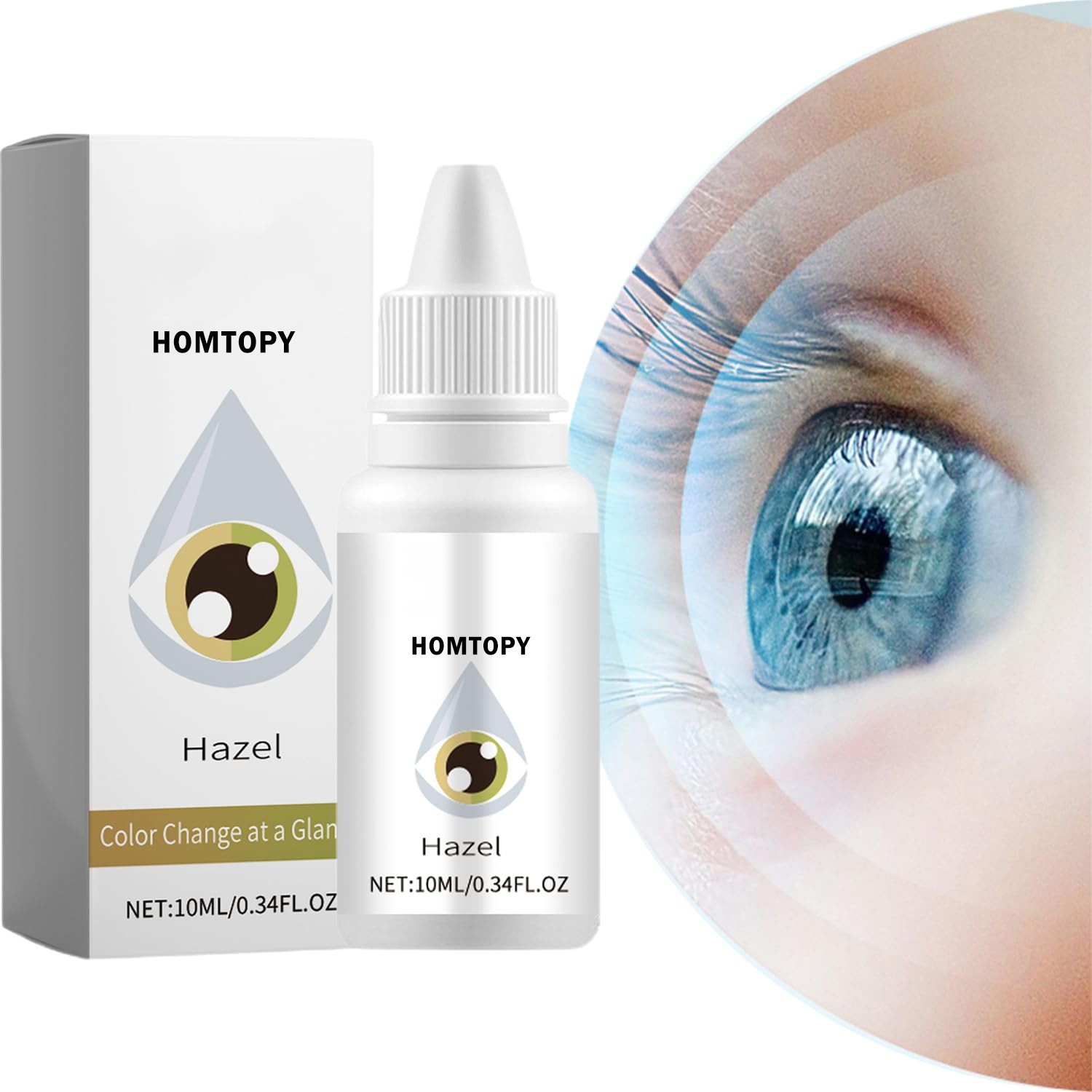 10ml Color Changing Eye Drops, Change Eye Color, Brighten Safe