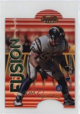 1998 Bowman's Best Mirror Image Fusion Refractor Junior Seau Takeo Spikes 7fj