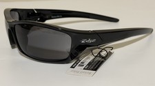 Edge Eyewear Reclus Safety Glasses Gloss Black Frame/Smoke Lens SR116 EZ87 New