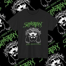 Suffocation "...And Jesus Wept" T-Shirt, Death Metal Band Shirt