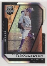 2021 Panini Elite Extra Edition Decade Die-Cut 142/203 Landon Marceaux #80 7m3