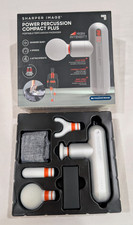 Sharper Image Power Percussion Compact Plus Portable Massager Free Shipping
