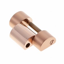 12MM EVEROSE GOLD LADIES WATCH BAND EXTENSION LINK 18K FOR ROLEX 179165, 179175