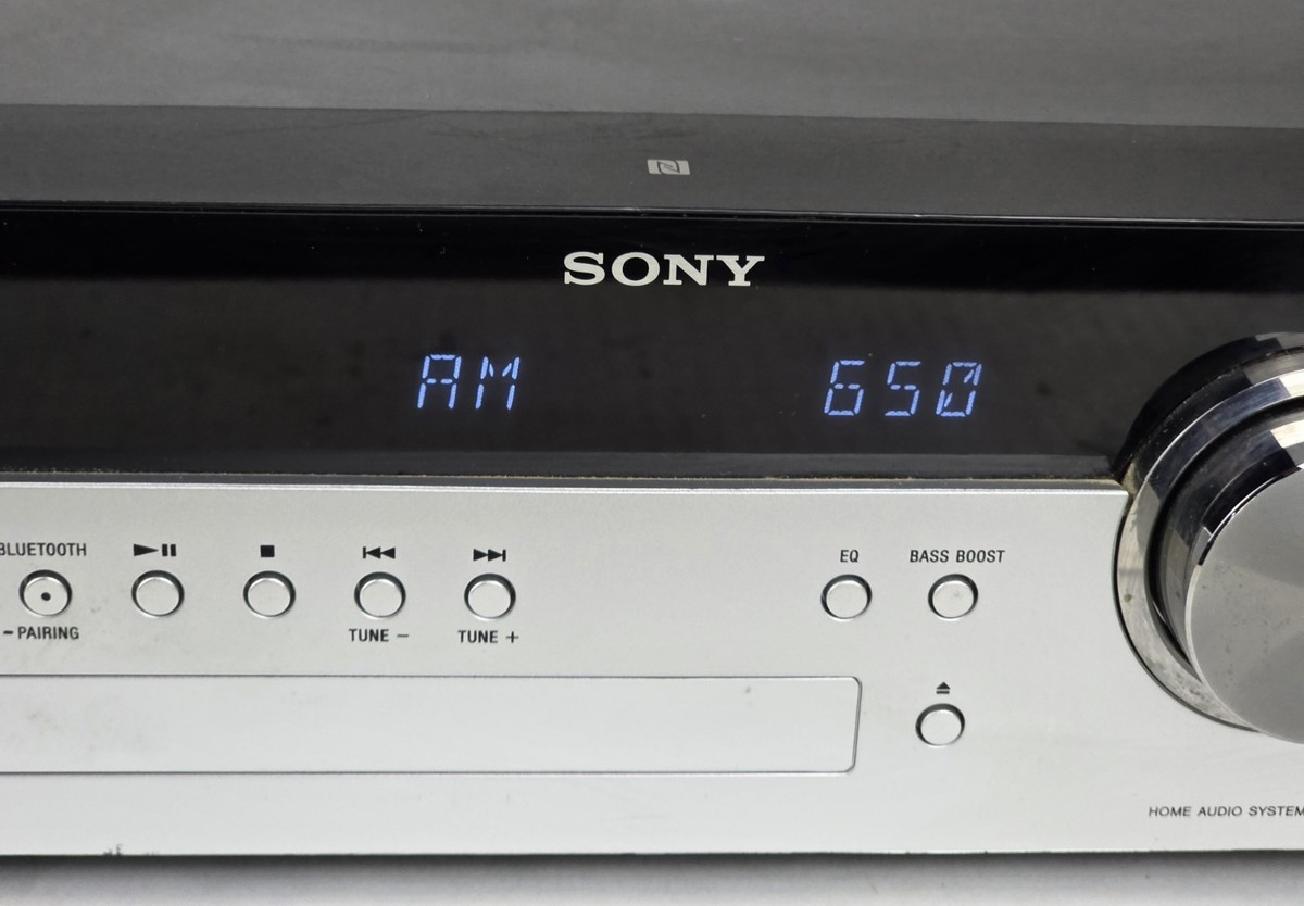Sony CMT-SBT100 CD Receiver Bluetooth Audio System No Remote No