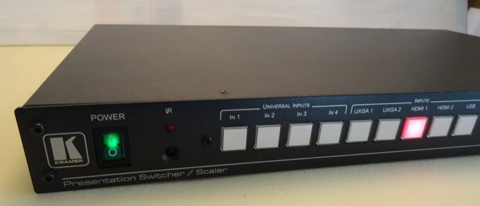 Kramer VP 729 HD Video Audio Presentation switcher scaler Power Cable included - Image 3 of 4