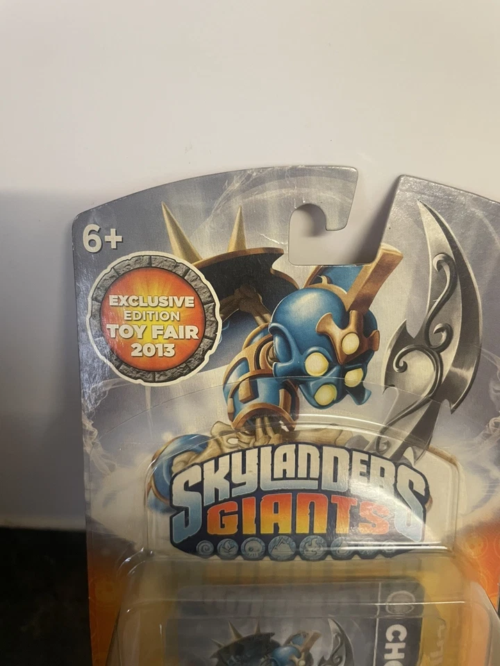 SKYLANDERS GIANTS [S2] Extremely Rare Metallic Blue Chop Chop (Boxed) - Image 2 of 4