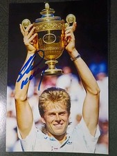 STEFEN EDBERG Authentic Hand Signed Autograph 4X6 Photo / TENNIS LEGEND