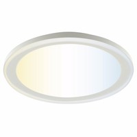 Brilliant Led Deckenleuchte Pederson Ø 45 X 9,5 Cm Warmweiß-Kaltweiß Weiß