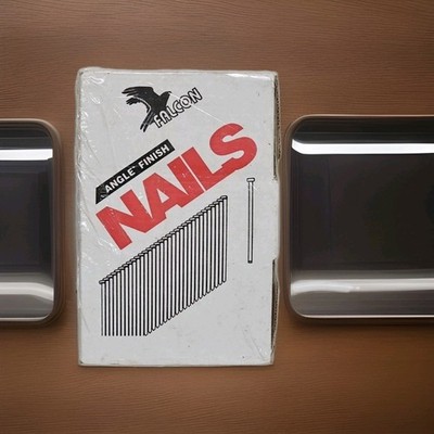Falcon 1-1/4'' 15-GAUGE Galvanized Angle Finish Nails 3,500 NFN-114G Brand New