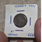 1899 Indian Head Small Cent Tilt L Liberty BN Circulated Business Strike P