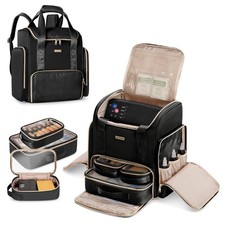 Tattoo Travel Case with 3 Cases, Tattoo Supplies Storage Organizer Backpack, ...