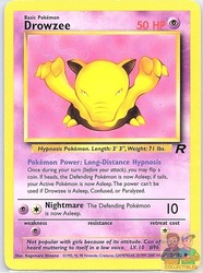 Drowzee 54/82 Team Rocket Common Unlimited