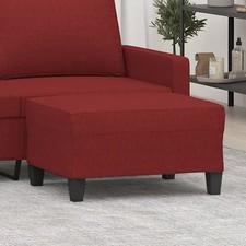 Fußhocker Sitzhocker Sitzbank Stoff Polsterhocker Hocker für Wohnzimmer Fußbank