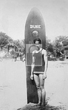 Duke Kahanamoku Surf Board Honolulu Hawaii HI - Reprint