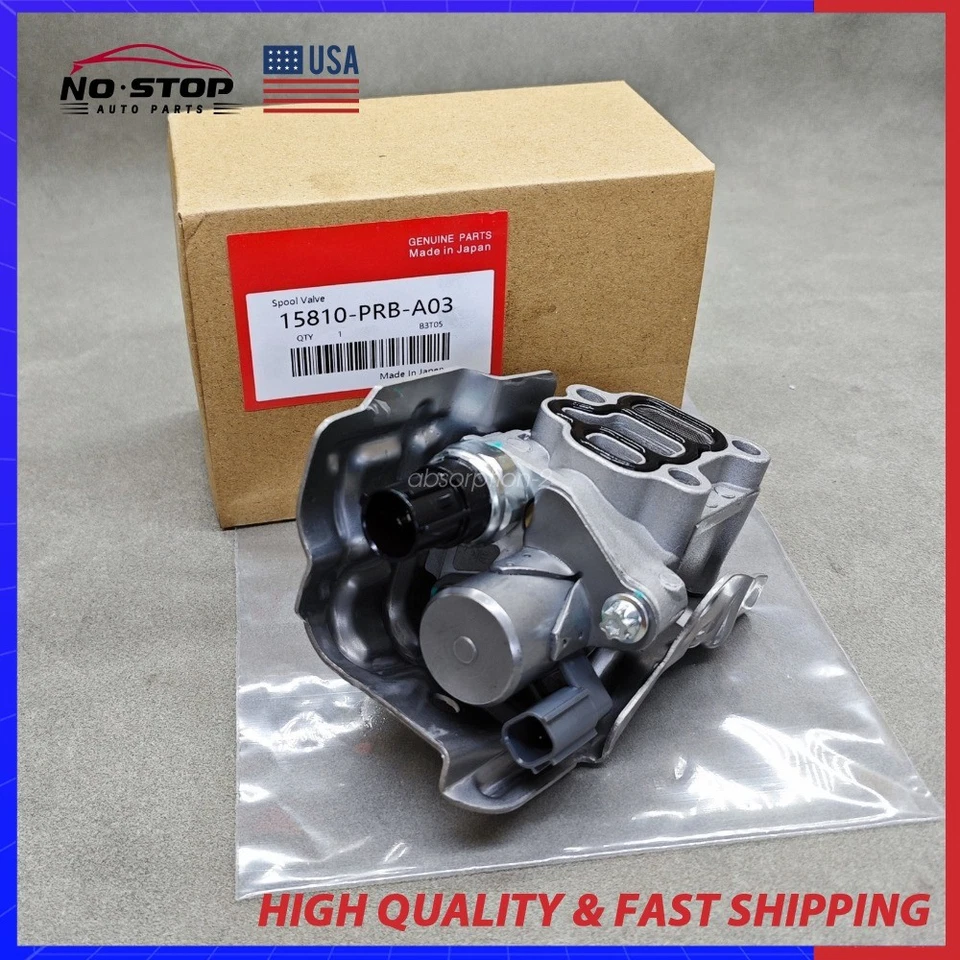 OEM Spool Valve VTEC Solenoid For Honda Accord Civic CRV Acura RSX 15810-PRB-A03 - Изображение 4 из 4
