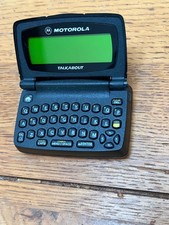 Motorola Talkabout SkyTel FLEX Pager, Full Keyboard, Black A06JEB5806AA 1998