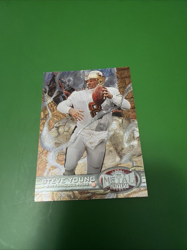 1997 Skybox Metal Universe - Steve Young #27