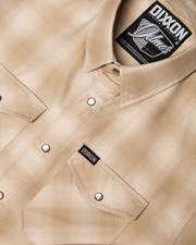 New in Bag Sold Out Dixxon Flannel Mens LARGE Pearl Snap Delmo's Prescott AZ