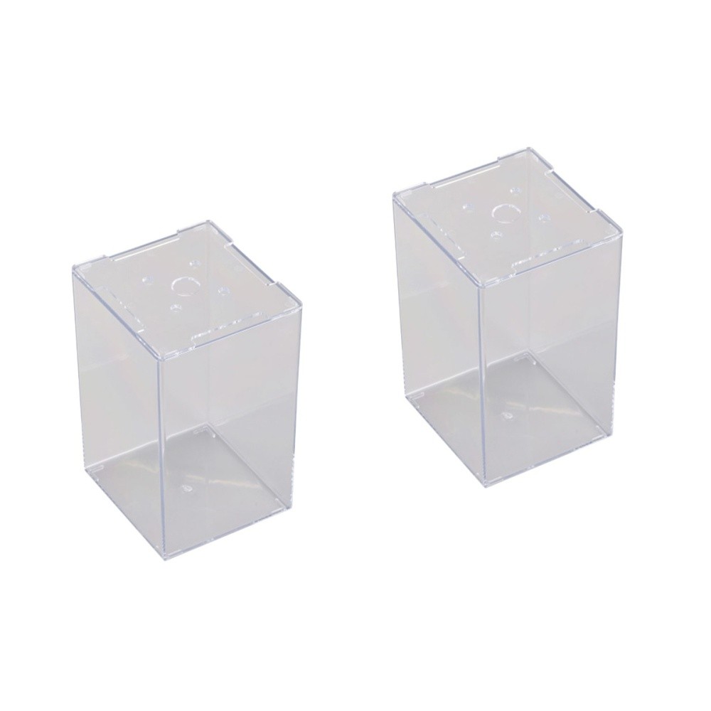 2-Piece Thai Mini Betta Fish Tank Set for Small Aquariums