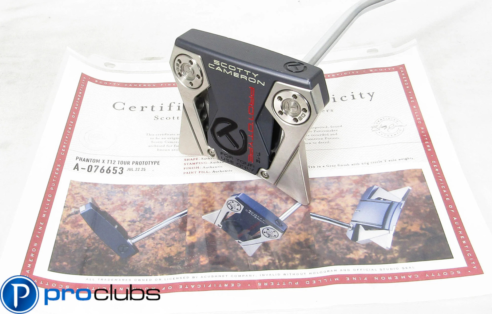 A076653, the certificate in an eBay listing's photos