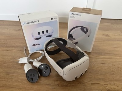 Meta Quest 3 512GB + Elite Strap + 5m Link Kabel   Top Zustand