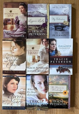 Lot 9 TRACIE PETERSON Inspirational Romance Novels