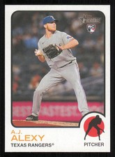 2022 Topps Heritage #525 A.J. Alexy RC