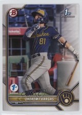 2022 Bowman 1st Edition Jheremy Vargas #BPPF-144 ff8