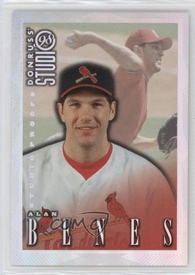 1998 Donruss Studio Studio Proofs /1000 Alan Benes #134 5w0
