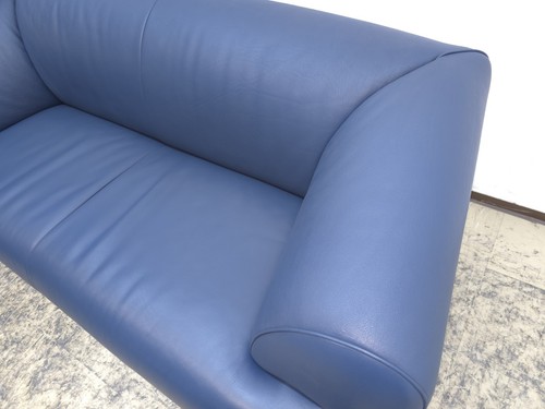 De Sede Ds 91 Designersofa Ledersofa Couch Blaugrau Couch Desede - Bild 11 von 16
