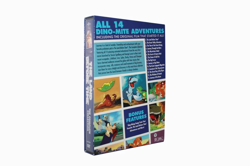The Land Before Time:  The Complete Collection (DVD 8-Disc Box Set) All Region - image 2 of 3
