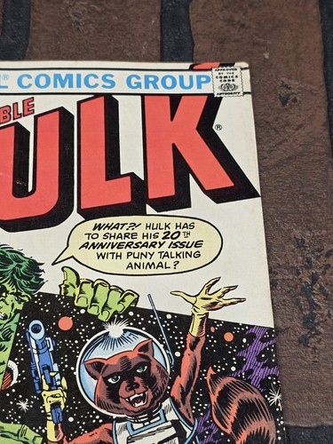 Incredible Hulk # 271 1st appearance Rocket Racoon Bill Mantlo Sal Buscema - Picture 4 of 7