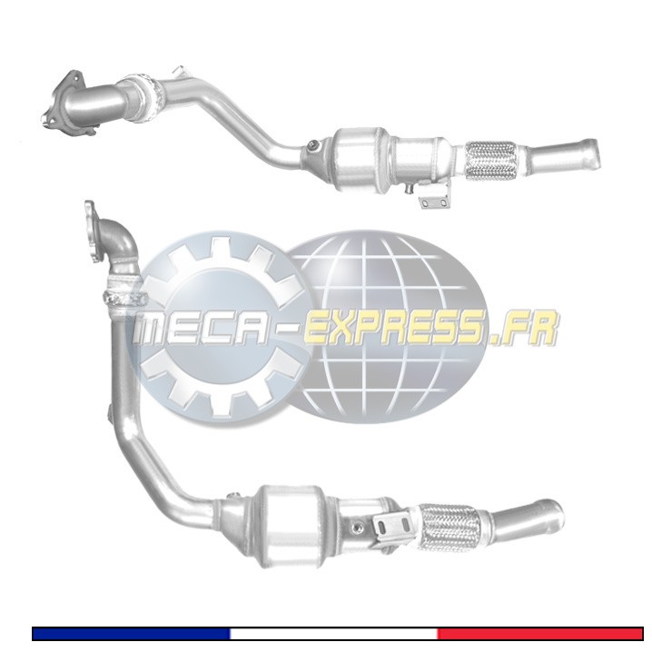 Catalyseur Mercedes Vito 3.0 Diesel 2006 réduction des émissions D0518