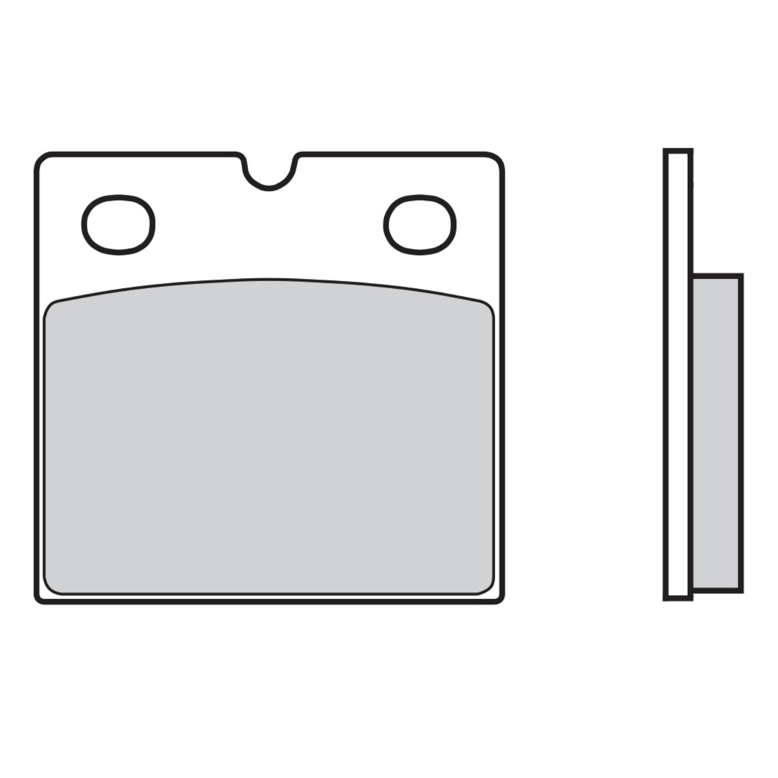 Brake Pads for BMW K 1200 RS INTEGRAL ABS 2001-2004 Rear OG Street Brembo