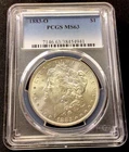 1883 O Morgan Silver Dollar 1$! PCGS MS63! ENN Coins