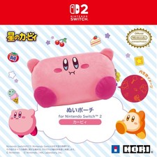 Kirby Plush Pouch for Nintendo Switch 2 OLED HORI NSX-121 Fedex-Ship