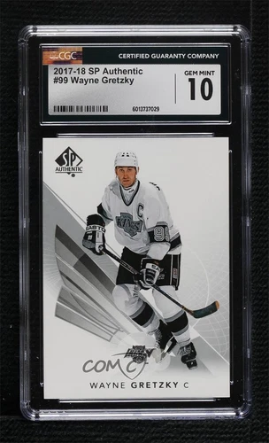 2017-18 SP Authentic Wayne Gretzky #99 CGC 10 Gem Mint HOF
