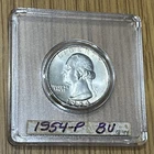 1954-P Washington Silver Quarter - Unc