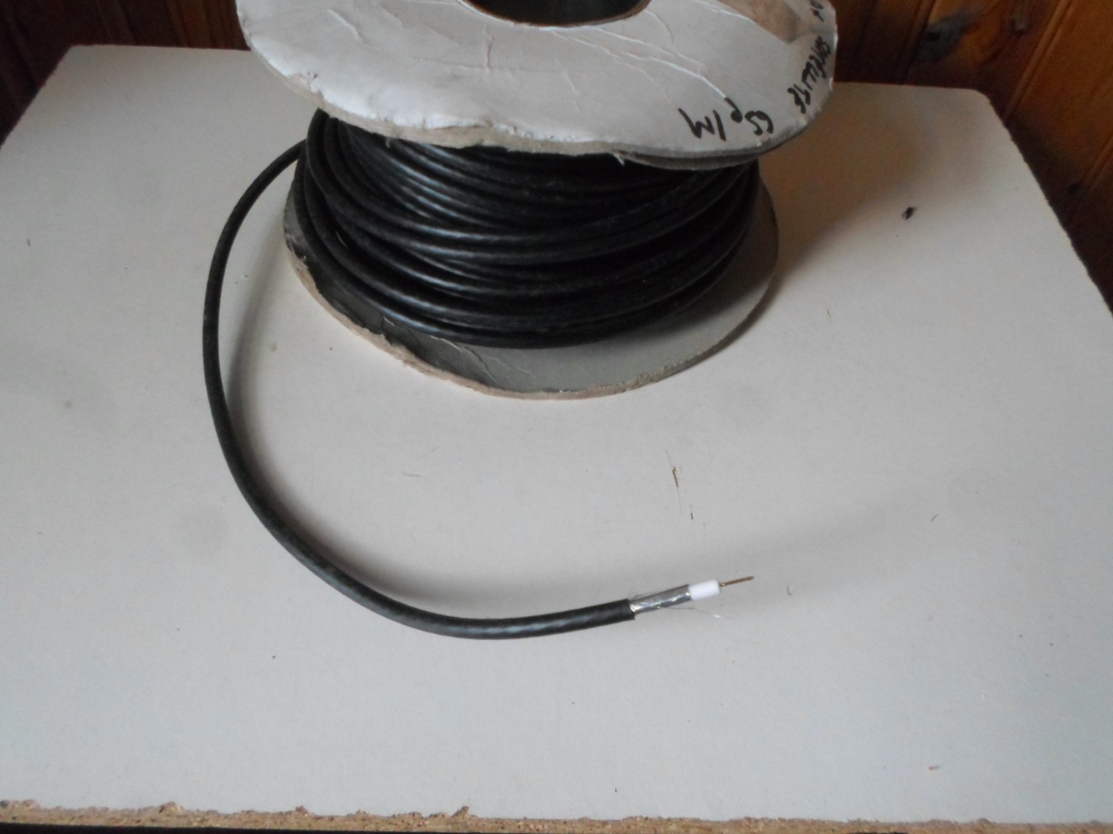 Lyvia Black Coaxial Cable TV Sky BT Freesat Satellite Antenna Aerial  Sold Per M