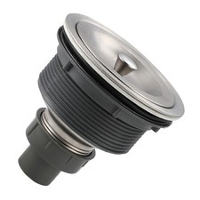 Kitchen Sink Stopper with Strainer Stainless Steel Drainage Basket