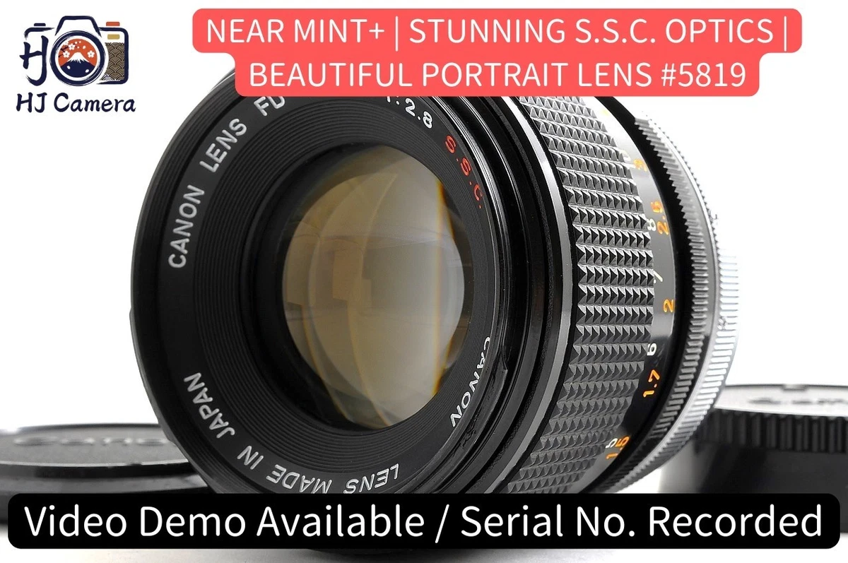 Canon FD f/2.8 Camera Lenses 100mm Focal for sale | eBay