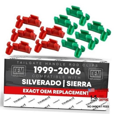 Rod Clip for Tailgate Handle Replacement (5 Pairs) - Compatible with 1999-2007