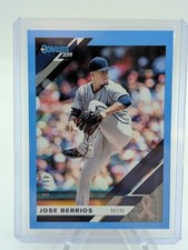 2019 Panini Donruss - José Berríos #132 Father's Day Ribbon /49