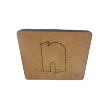 Accucut “Fun House n”  6"x5" Alphabet Die.