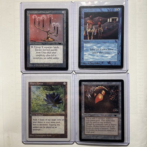 MTG  Proxies  Black Lotus Time Walk Mishras Workshop Magic the Gathering